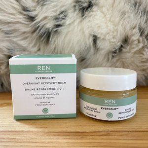 REN Clean Skincare Evercalm Overnight Recovery Balm 1.02 Fl Oz new in box